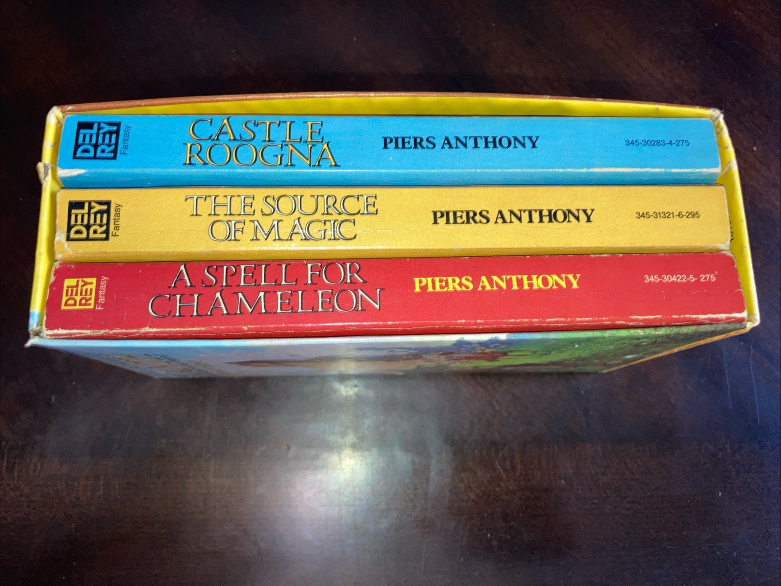 The Magic of Xanth Trilogy Piers Anthony Box Set Del Rey Fantasy Books 3 Vol