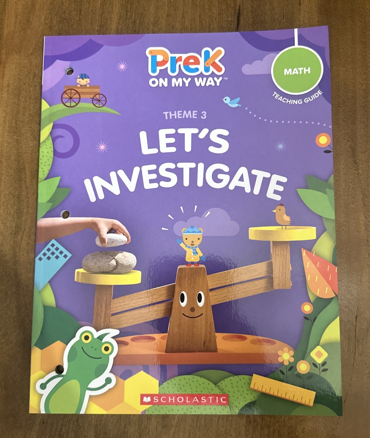 Scholastic Pre K On My Way Espanol Spanish Theme 1,3,8 Teaching Guide Vocabulary