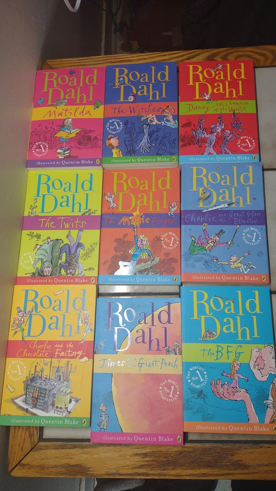 Roald Dahl 14 Book Box Set Charlie and The Chocolate Factory/The BFG/Matilda/etc