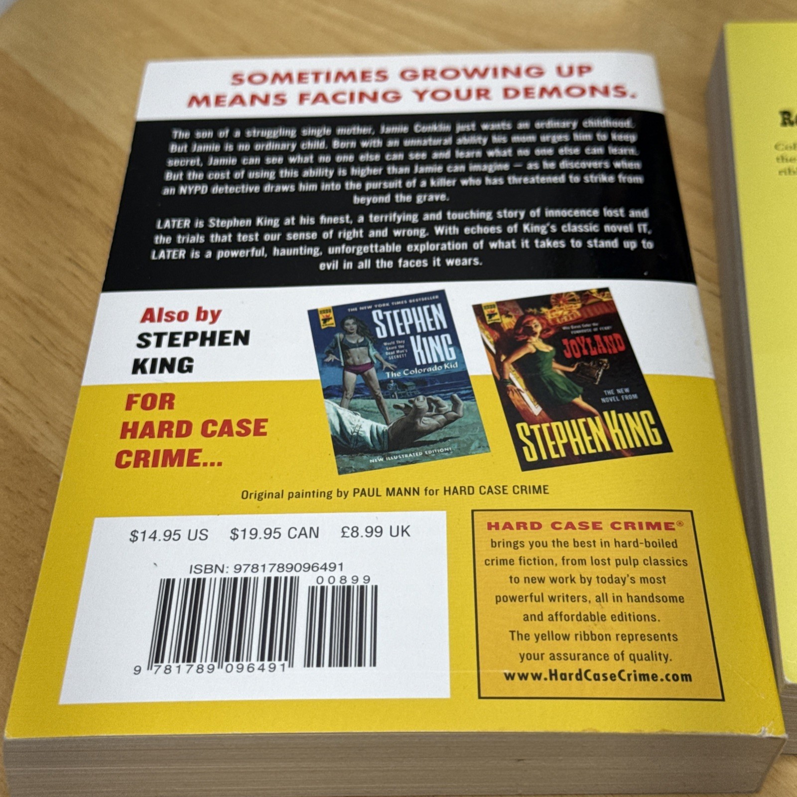 Stephen King Hard Case Crime Novels Box Set of 3 (2021, Trade Paperback)