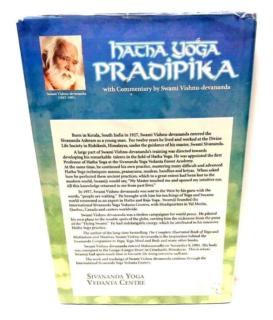 HATHA YOGA PRADIPIKA By Yogi Swatmarama & Vishnu-devananda HC/DC