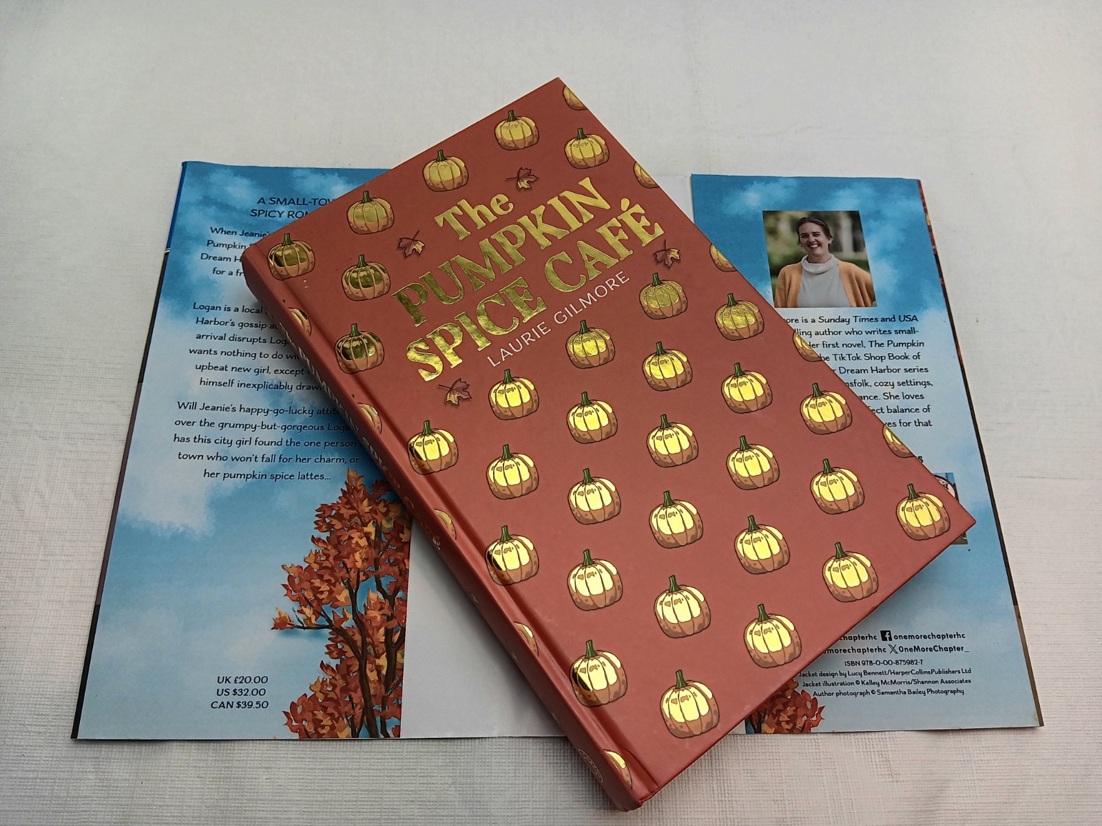 The Pumpkin Spice Cafe by Laurie Gilmore, 2023 Hardcover