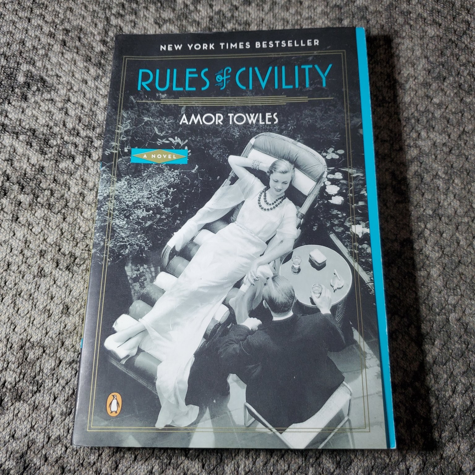 Rules of Civility Amor Towles 2011 Fiction Novel Penguin Books