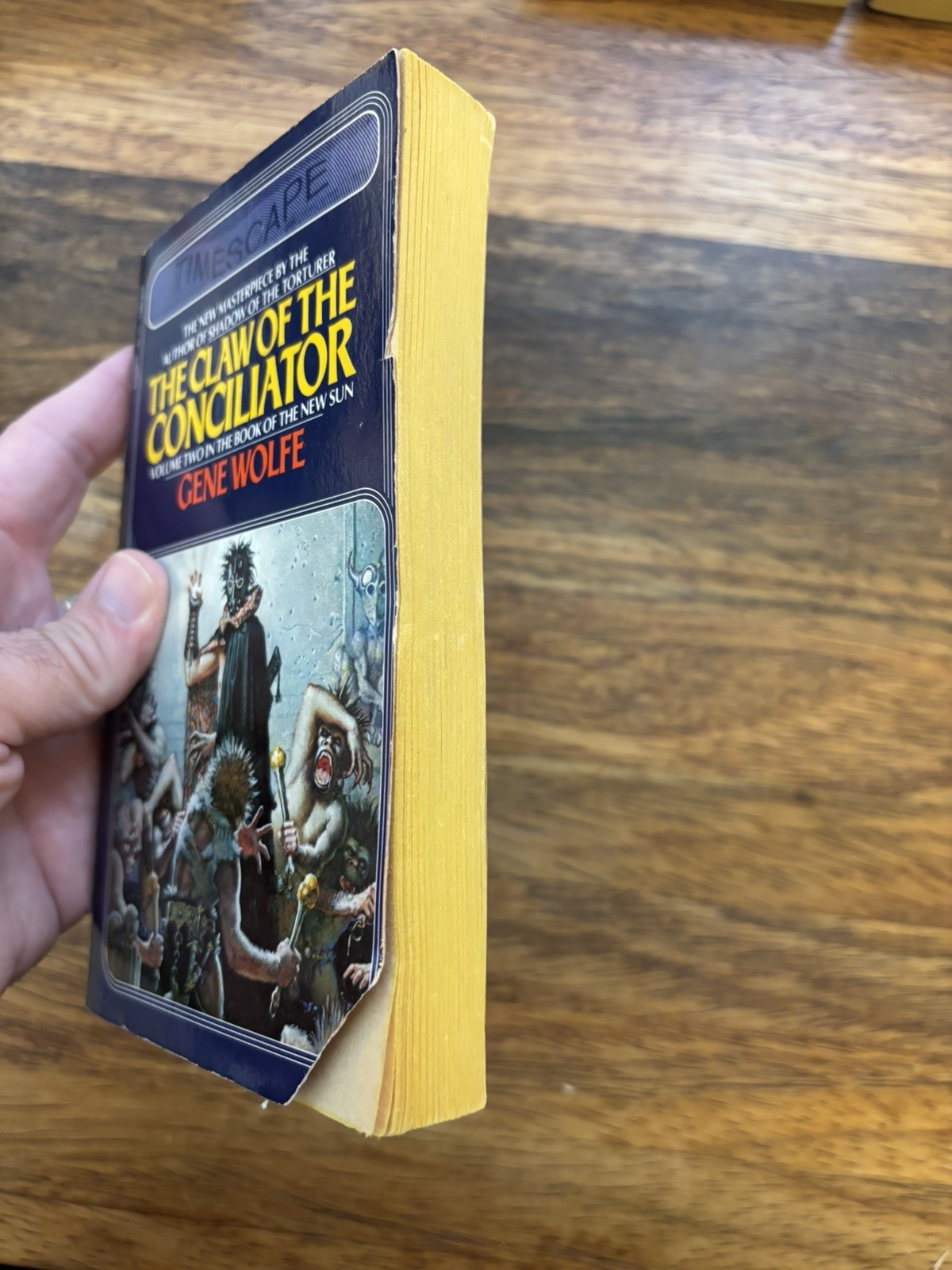 Gene Wolfe – The Claw of the Conciliator – First Timescape Printing 1982