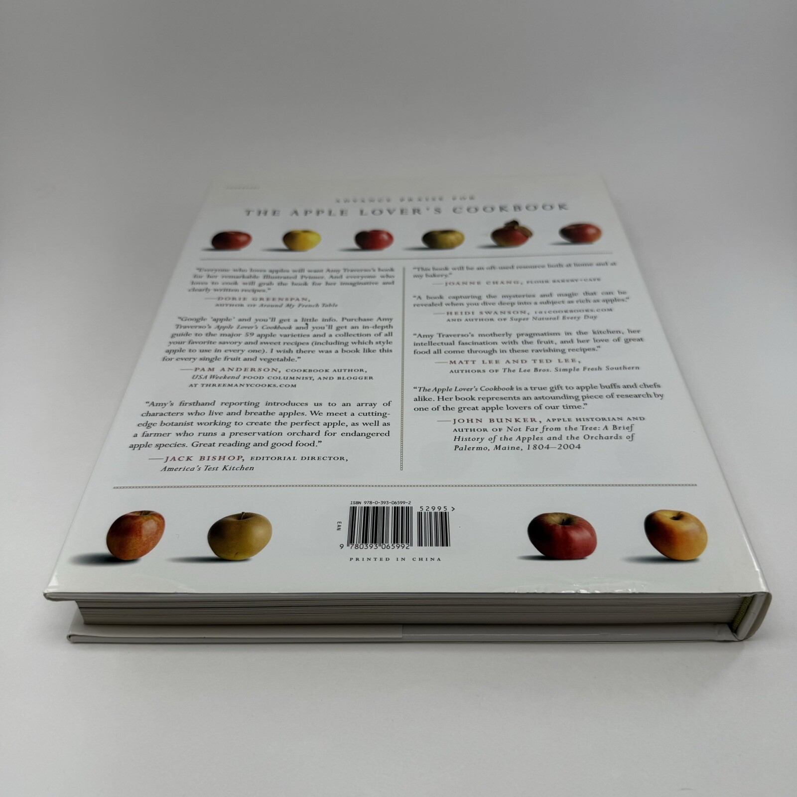 The Apple Lover’s Cookbook Amy Traverso Hardback Squire Fox 1st Printing Edition