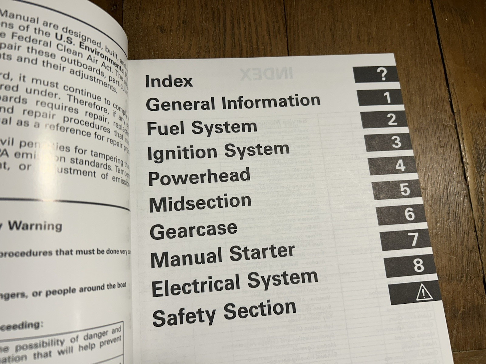 1998 OMC Johnson Evinrude 520203 outboard 5 -15 four stroke boat manual UNUSED