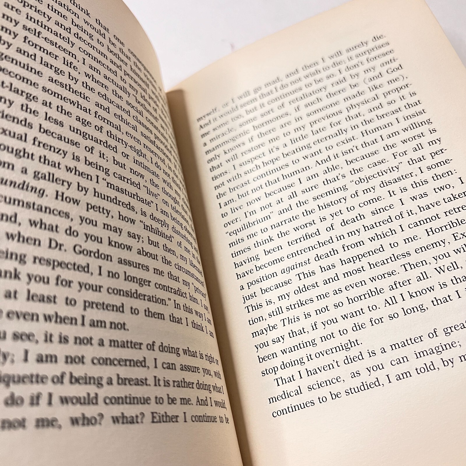 The Breast by Philip Roth 1972 Hardcover HCDJ 1st Edition