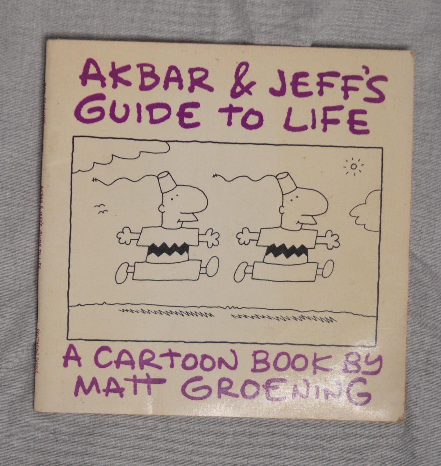 Akbar and Jeff’s Guide to Life Matt Groening 1989 Pantheon Books VTG Simpsons