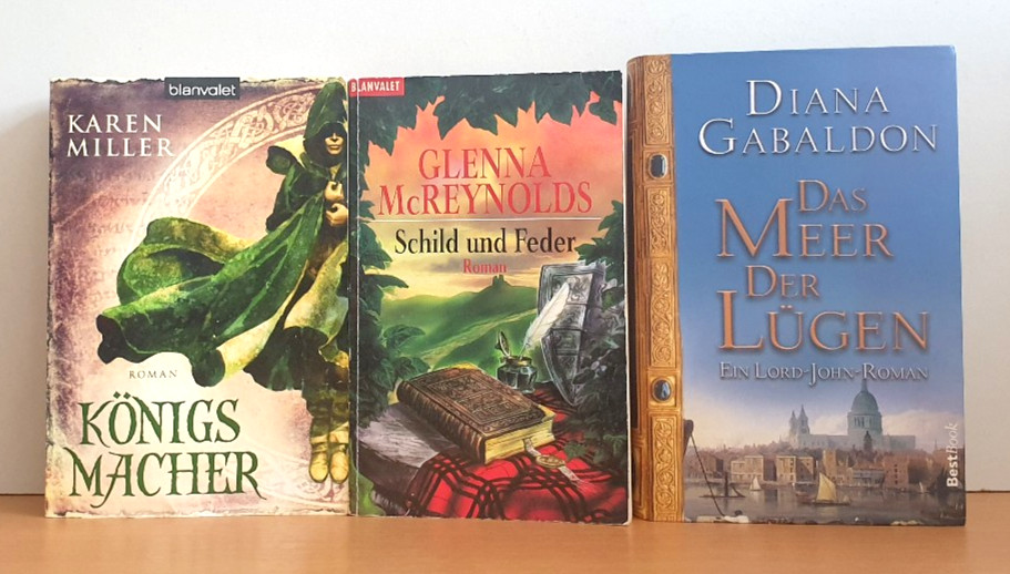 BUCHPAKET+FANTASY+6 BÜCHER+DIANA GABALDON+GLENNA MCREYNOLDS+TB+HC+BUNDLE