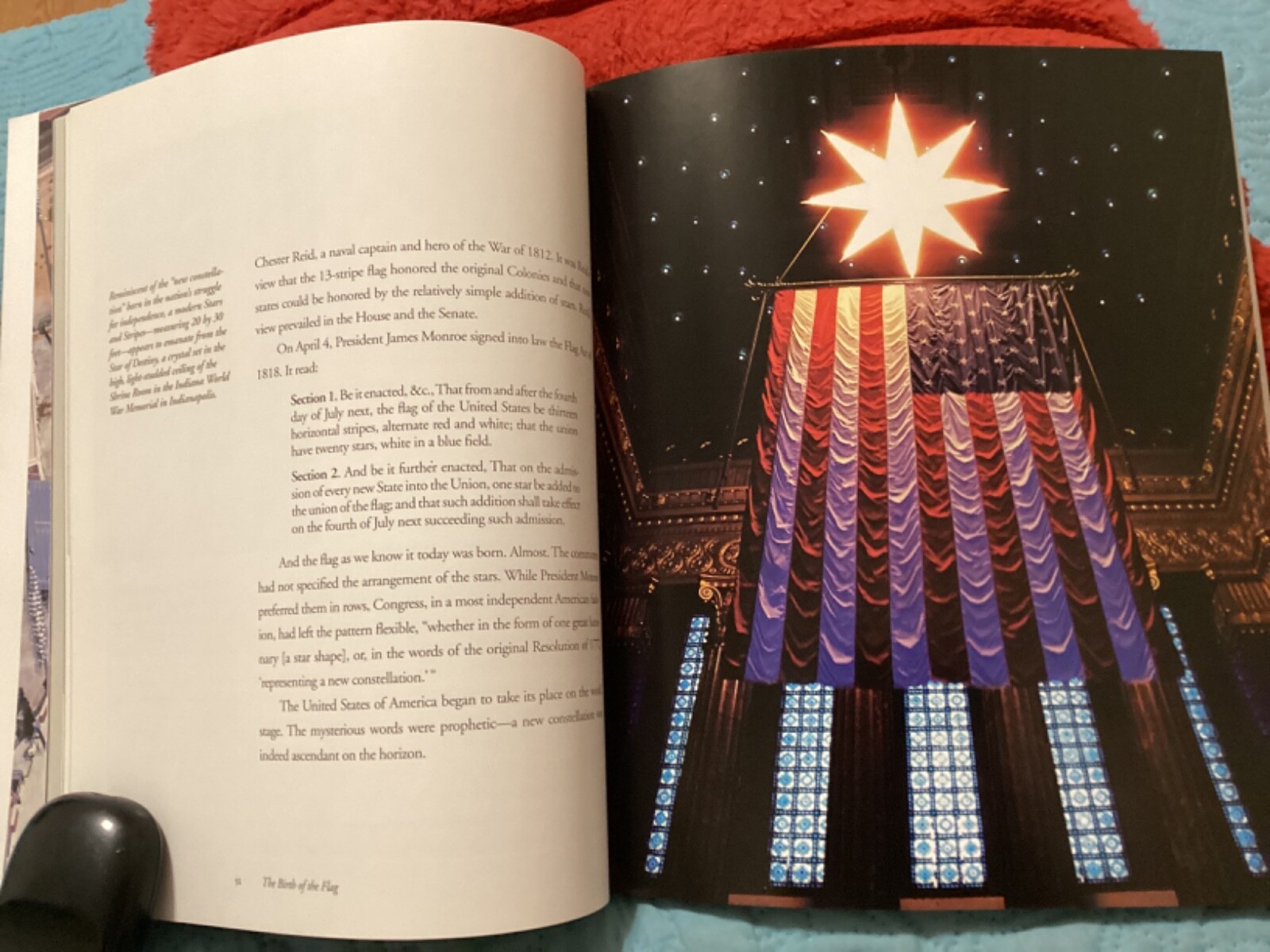 STAR-SPANGLED BANNER SOFTCOVER BOOK/ NATIONAL GEOGRAPHIC,232 PAGES/FREE POSTAGE!