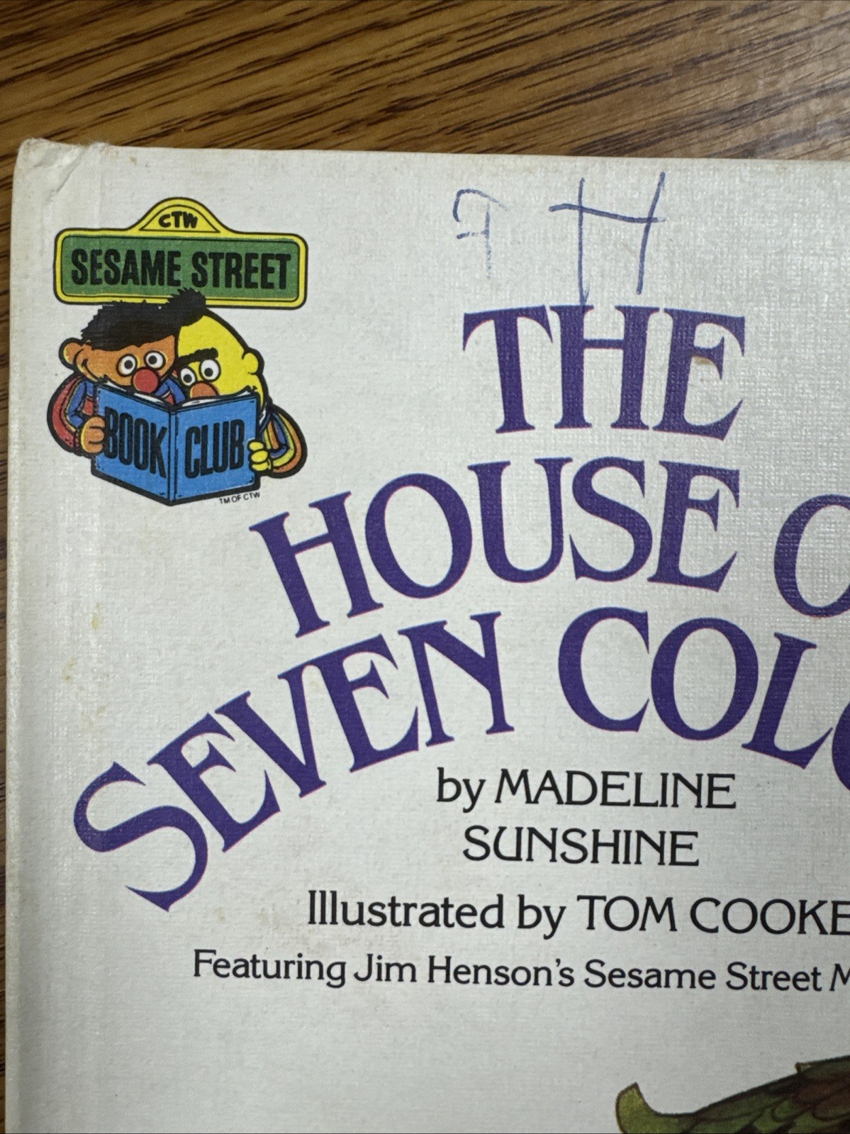 Sesame Street – The House Of Seven Colors by Madeline Sunshine 1985 Golden Press