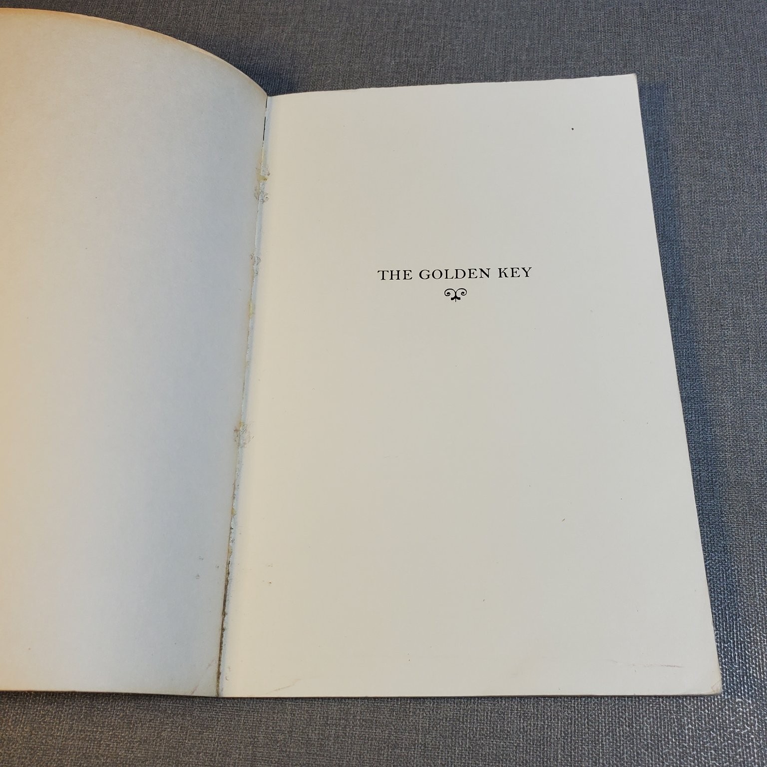 The Golden Key George MacDonald 1976 Maurice Sendak Illustrated Farrar Straus