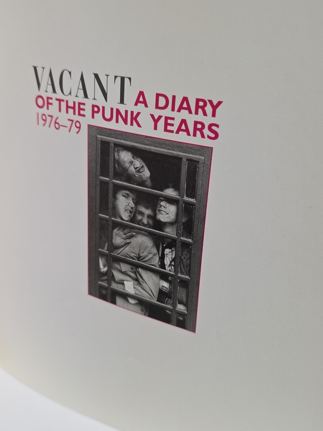 Vacant A Diary of Punk Years 1976-79 Nils & Ray Stevenson 1999 1st UK ed PB Book
