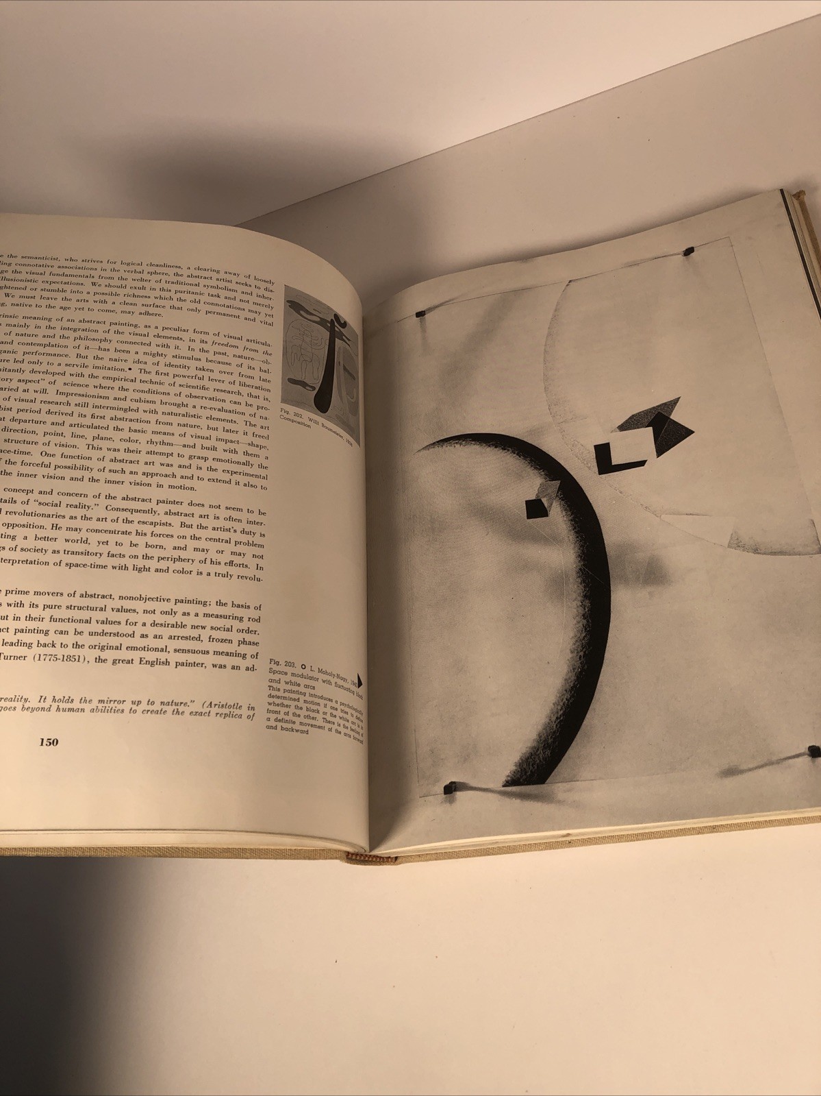 Vision in Motion by László Moholy-Nagy (1947 Hardcover) 1st Ed. / 4th Printing