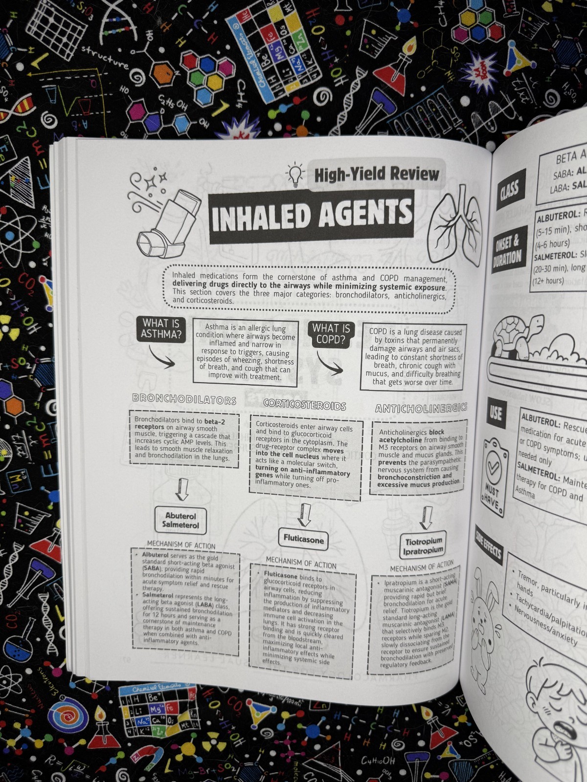 Top 200 Drugs Simplified Coloring Book (P. Burns) | Official Author Direct Copy