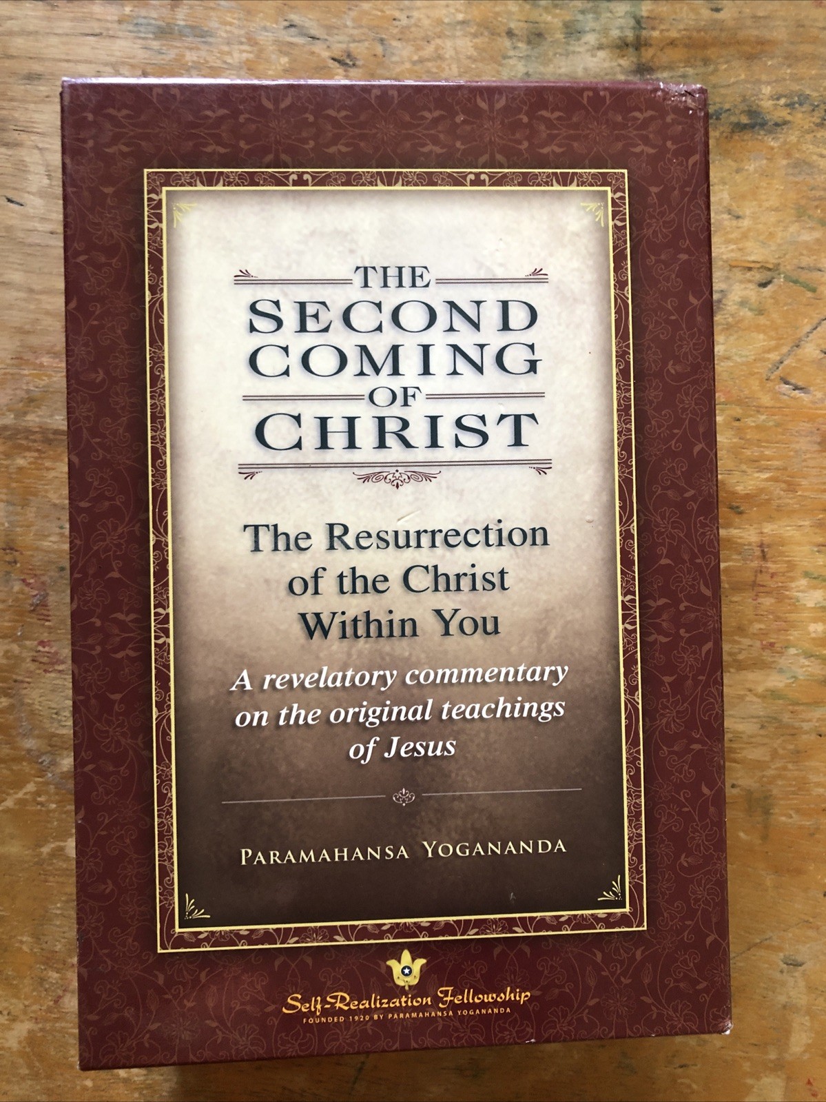 Second Coming of Christ – Paramahansa Yogananda 2008 Softcover 2 Vol Box Set