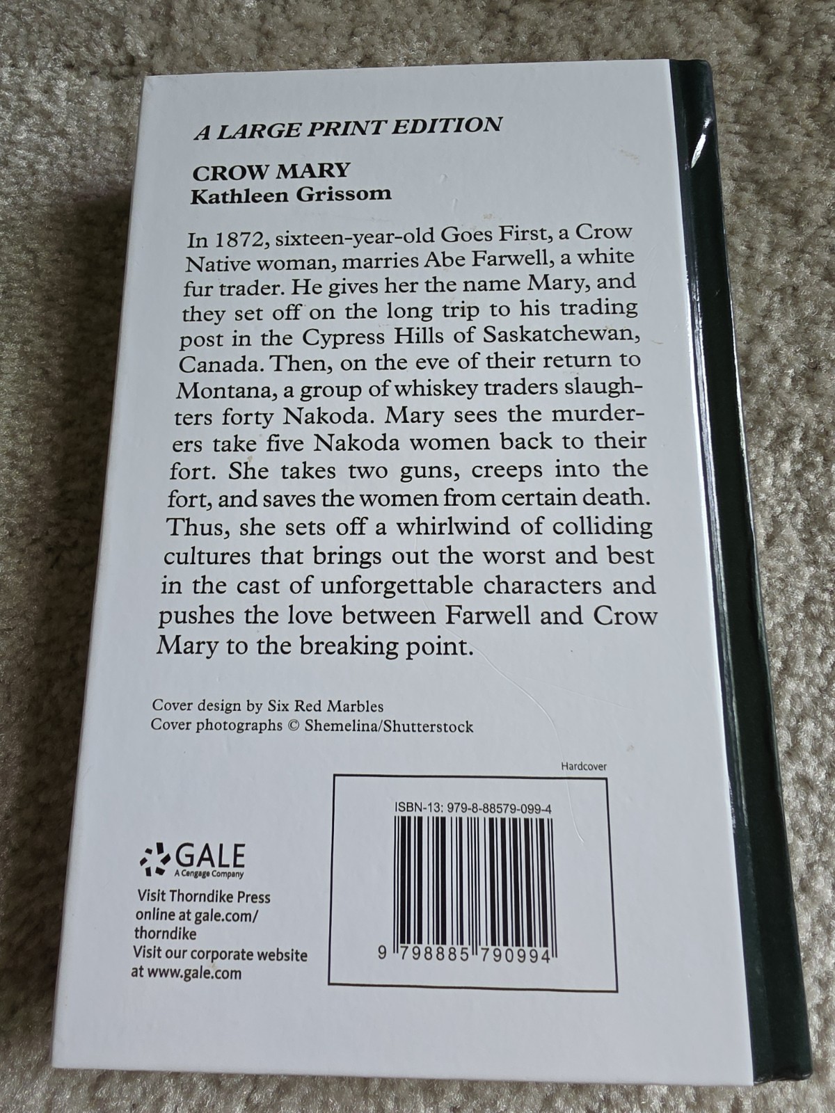 Crow Mary : A Novel Library Binding Kathleen Grissom