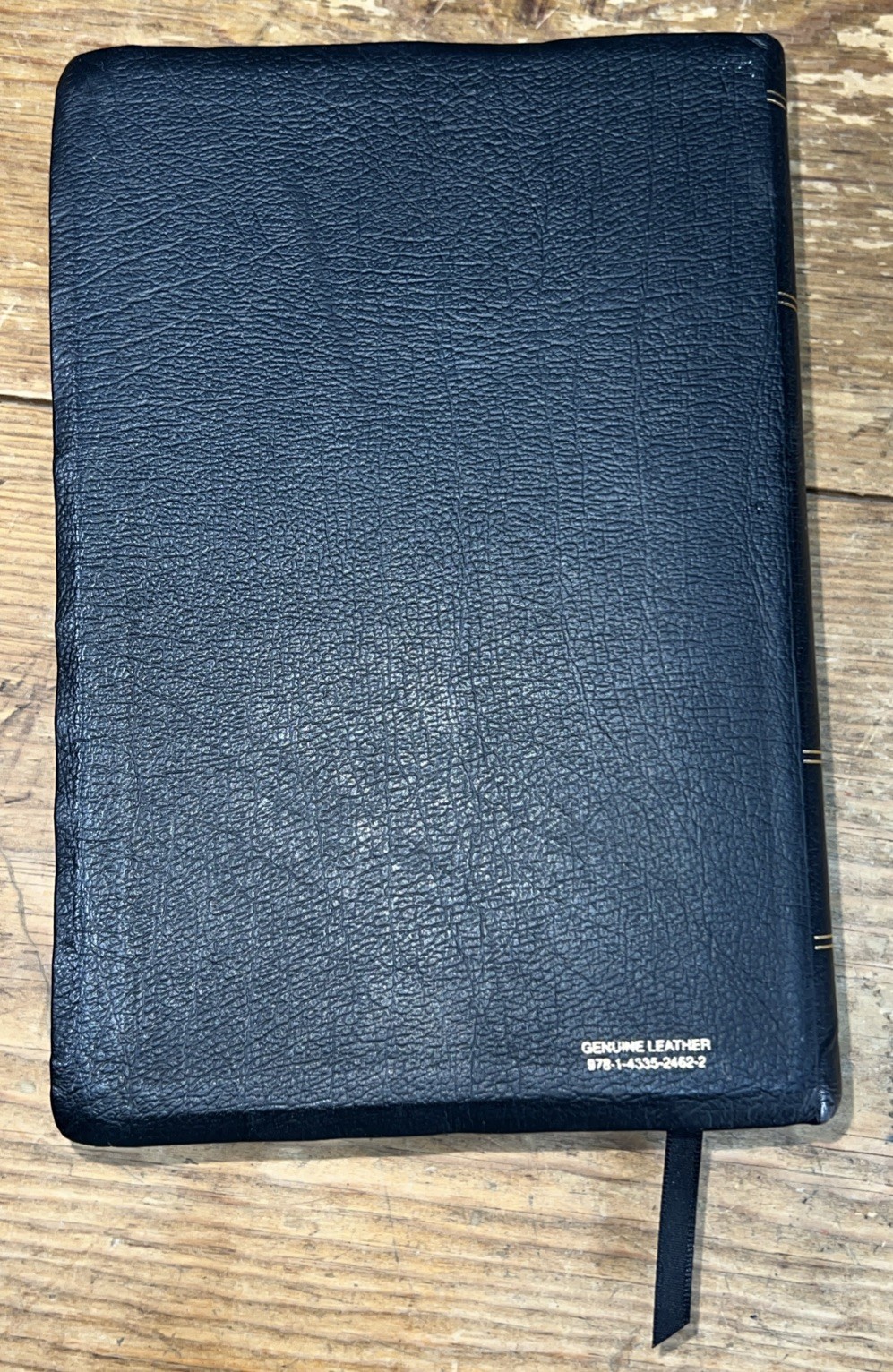 Crossway ESV Study Bible Black ABBA Genuine Leather USA Print 2008