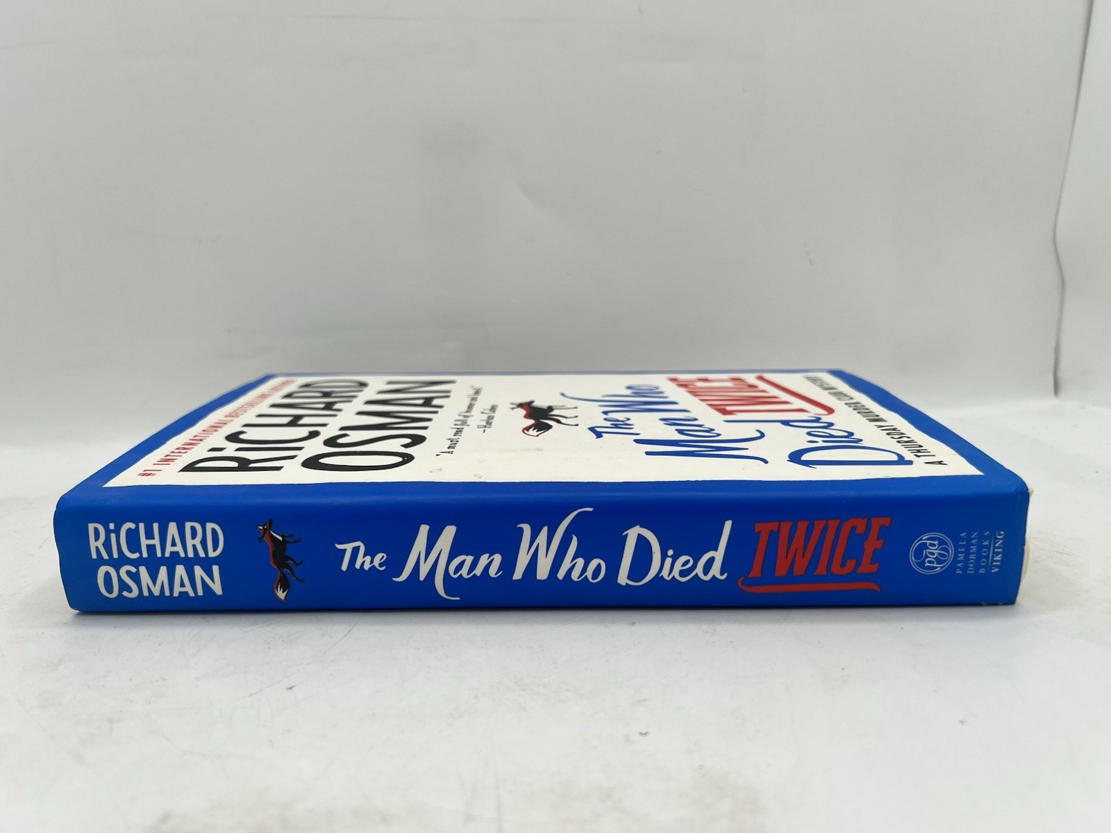 The Man Who Died Twice Richard Osman 1st Edition/1st Print Hardcover DJ