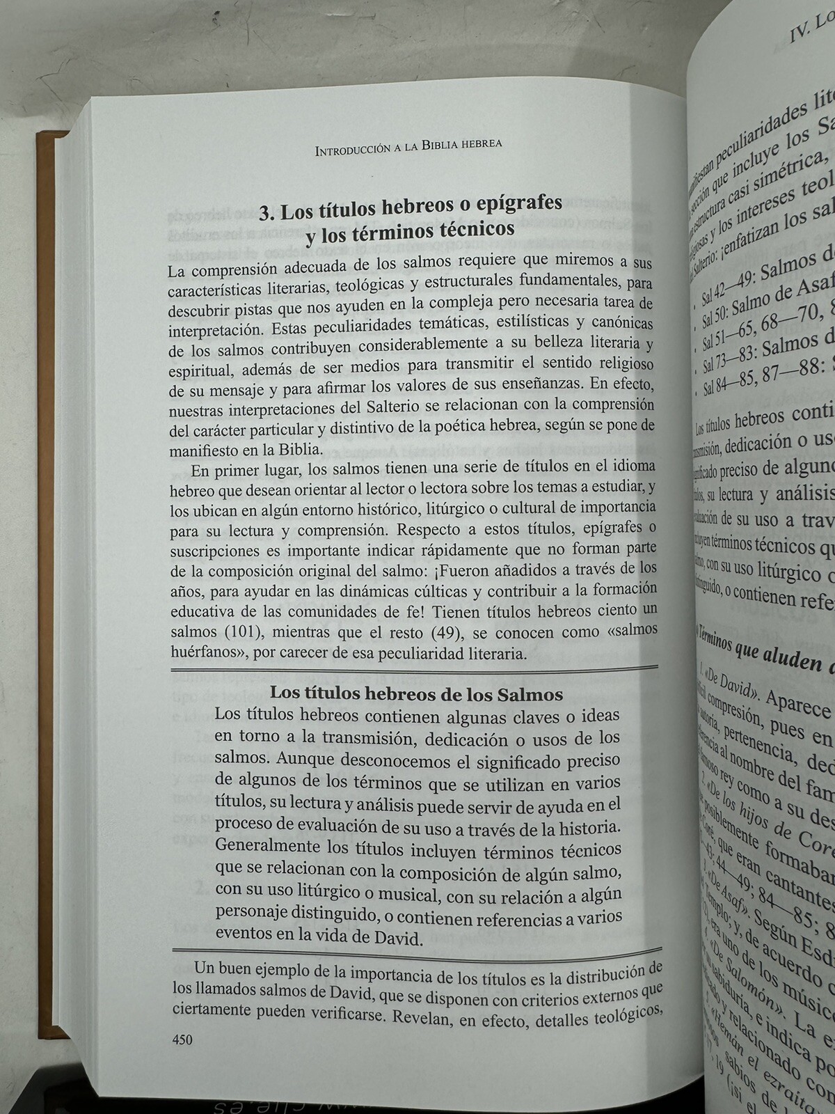 Introducción a la Biblia Hebrea by Zondervan Staff and Samuel Pagán tapa dura
