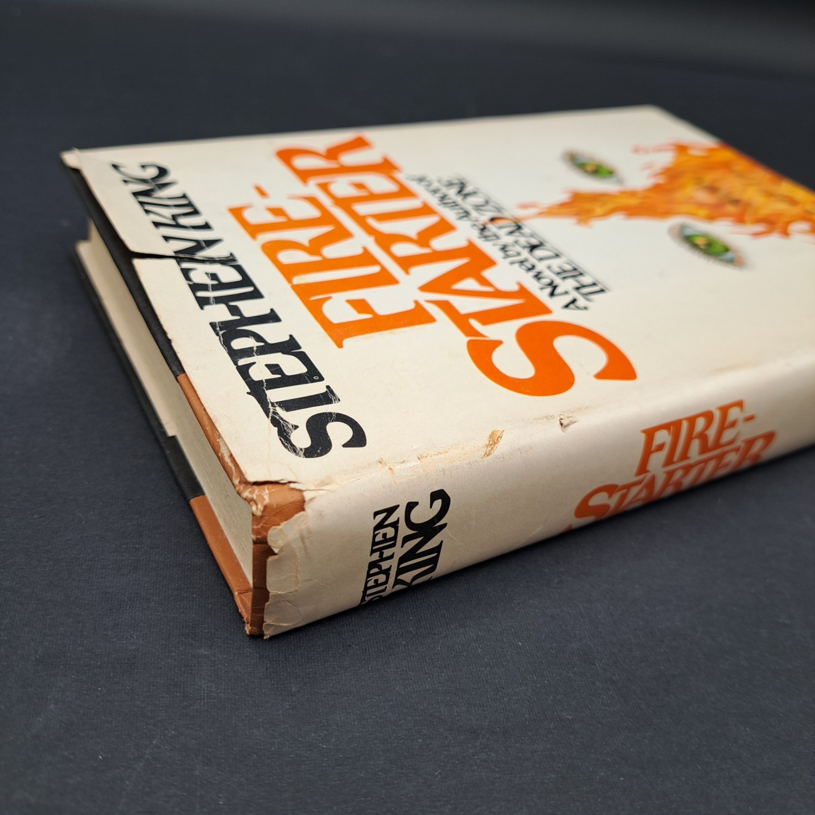Vintage Stephen King FIRESTARTER Book Club 1st Edition 1980 Hardback Dust jacket