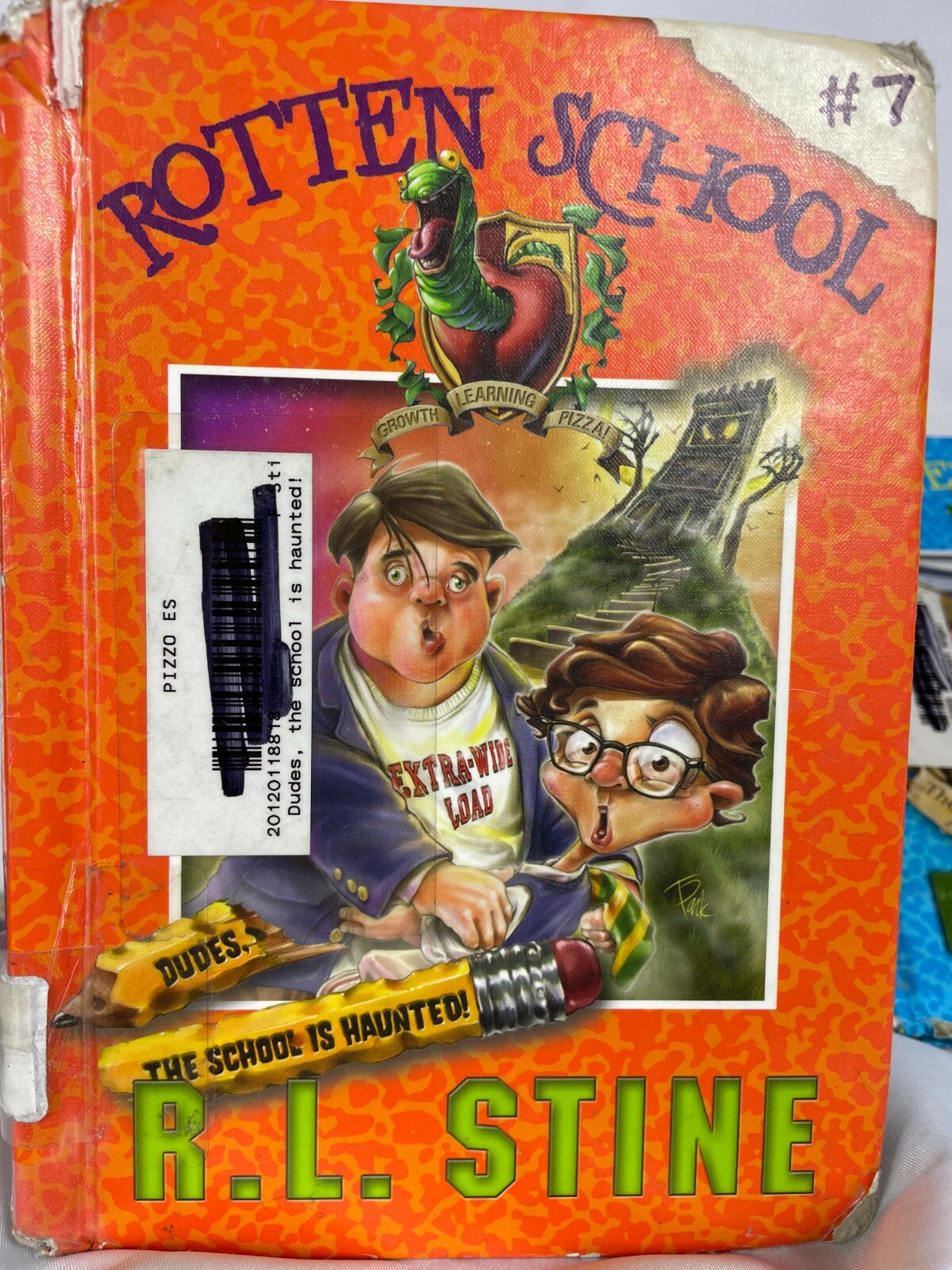 Rotten School R.L.Stine 4 Books Lose team lose Battle of the Diddys,School is Ha