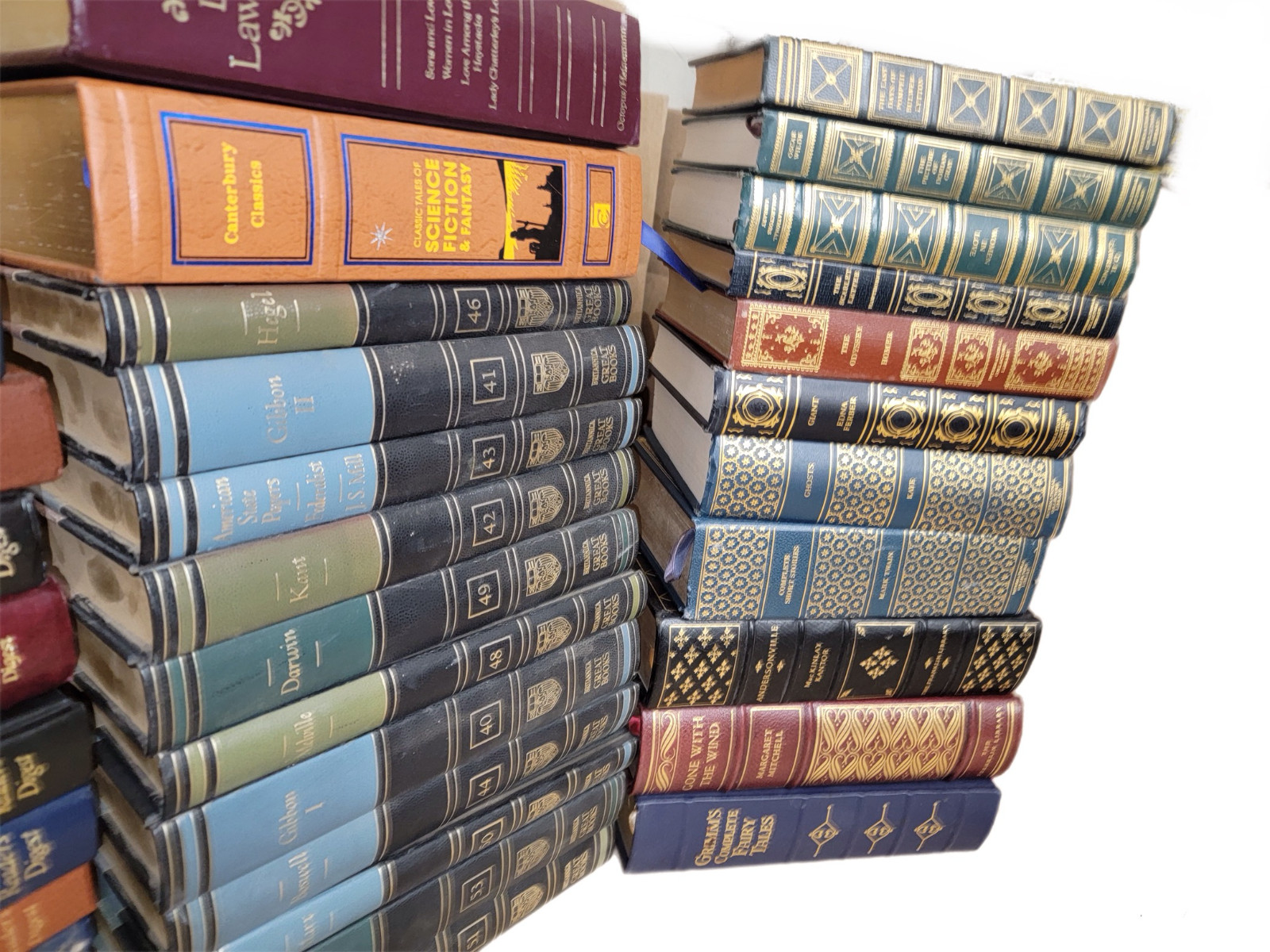 Lot of 10 Harvard Classics International Collector Franklin Great Books Rare MIX