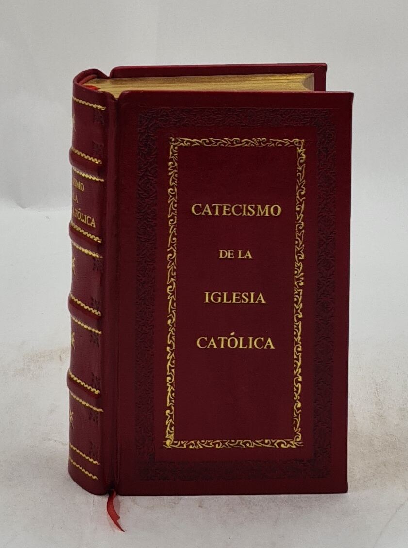 Catecismo de la Iglesia Catolica by U S Catholic Church [PREMIUM LEATHER BOUND]