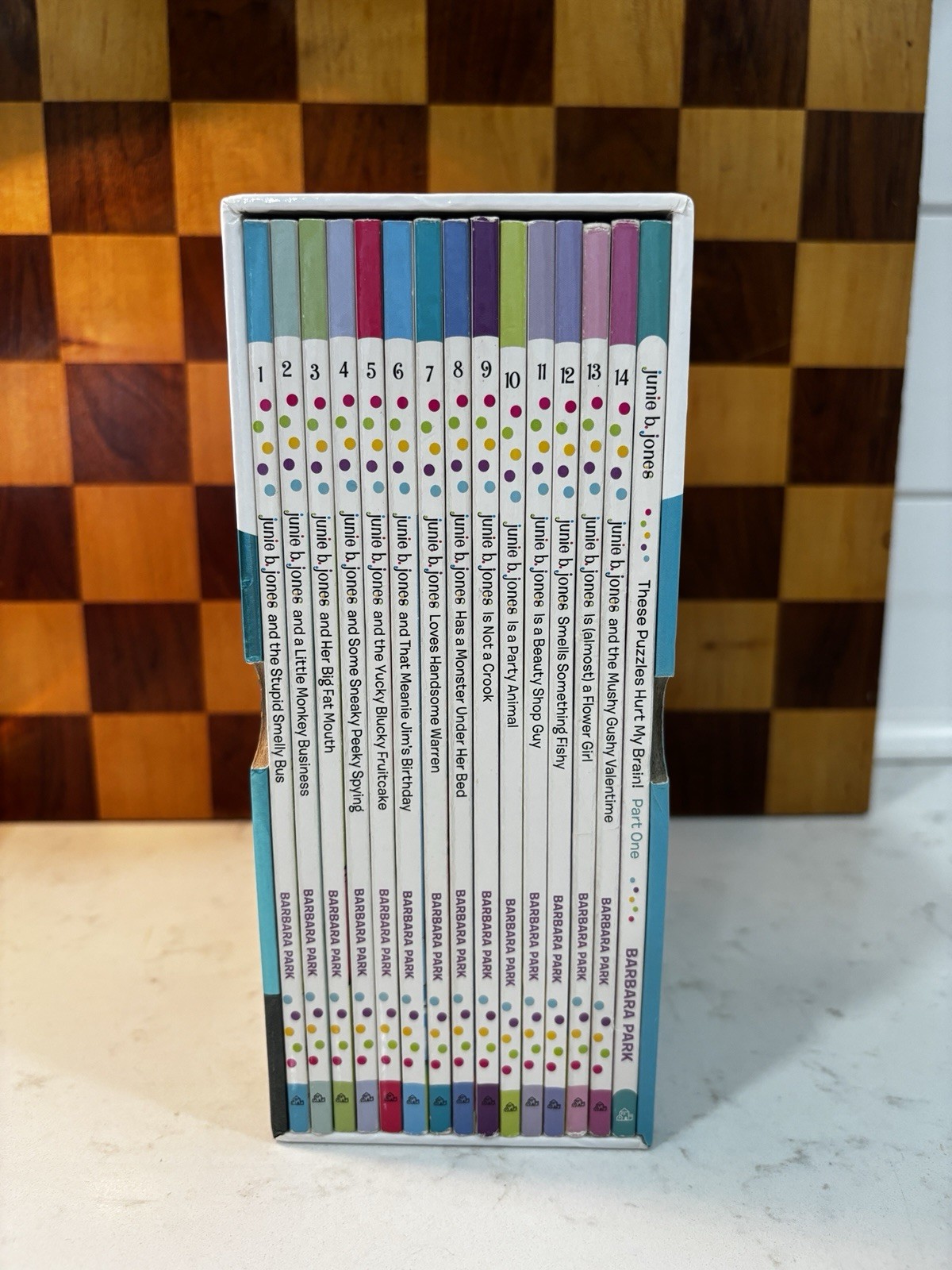 JUNIE B. JONES BOX SET CHAPTER BOOKS #1-14 BY BARBARA PARK AGES 6-9
