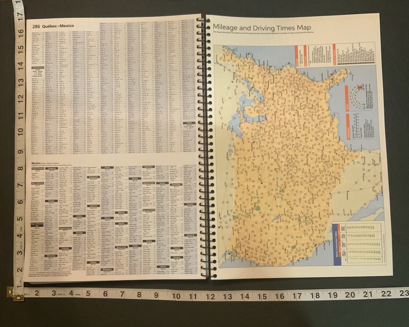 Rand McNally Road Atlas Large Scale 2026 : United States, Canada, Mexico…