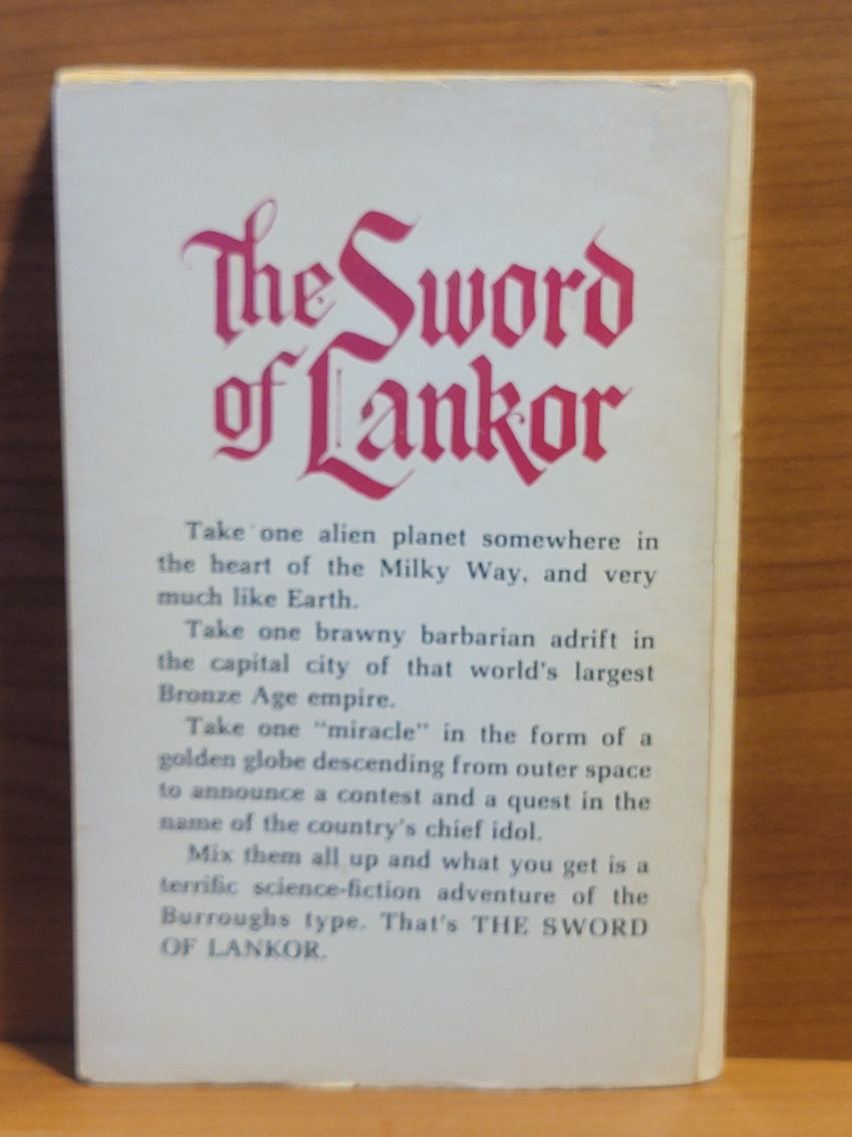 The Sword of Lankor by Howard L. Cory Ace F-373 1966 1st Printing