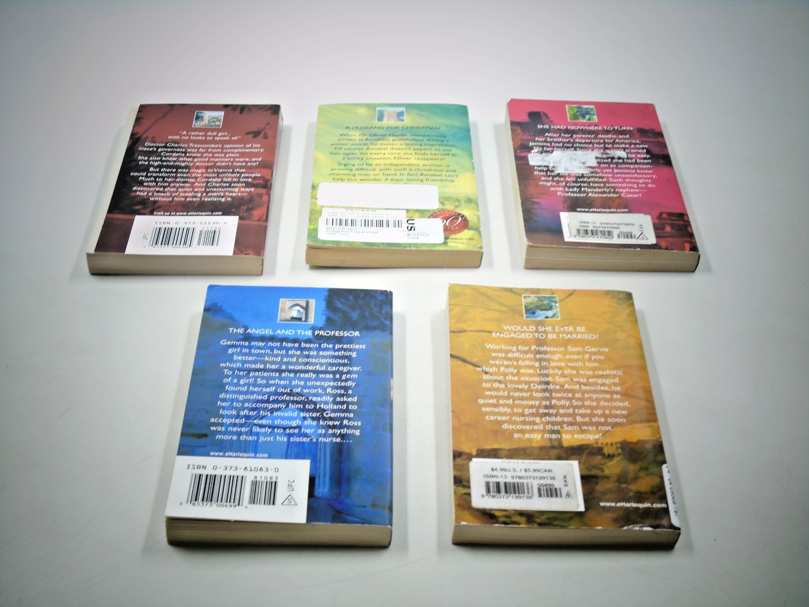 Vintage Lot of 10 Betty Neels Harlequin Romance Paperback Books, See Description