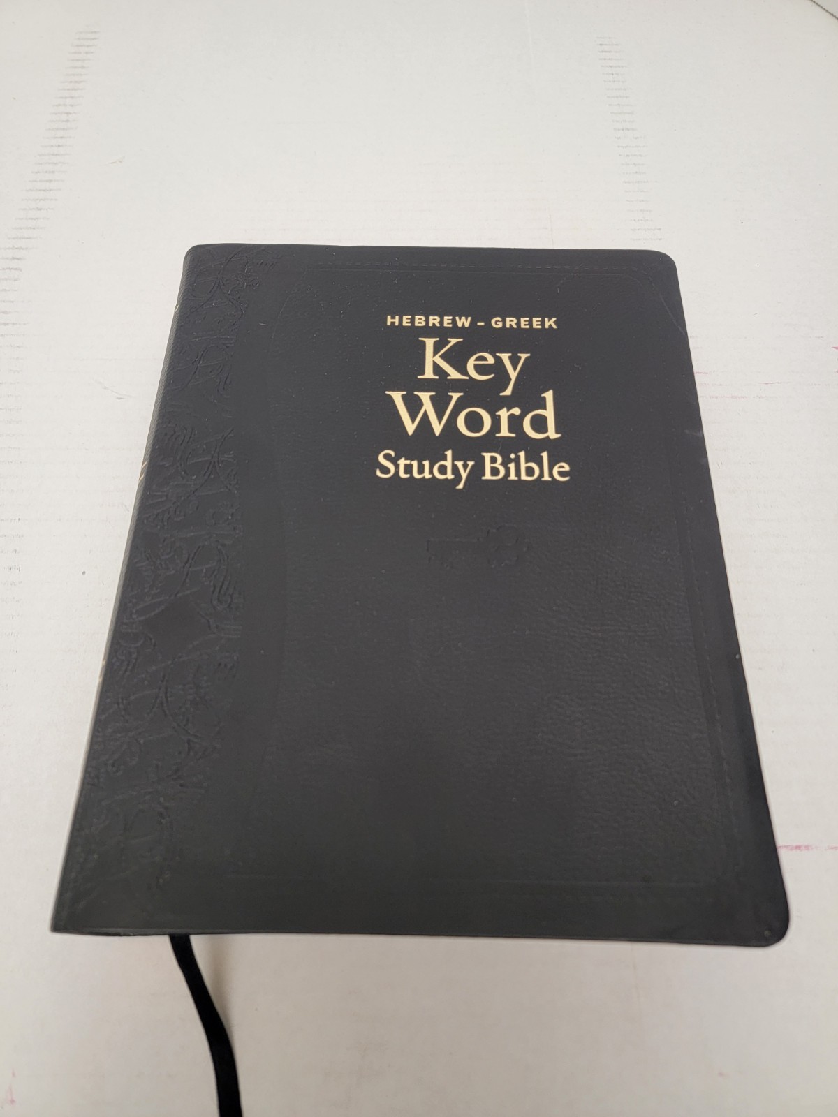 Greek Hebrew Key Study Bible – ESV – Duraflex Black