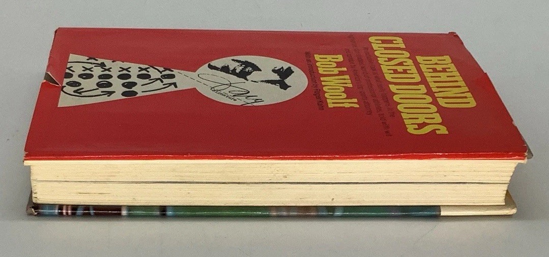 Bob Woolf Behind Closed Doors Signed 1st Edition 1976 Inscribed To Herb Mann