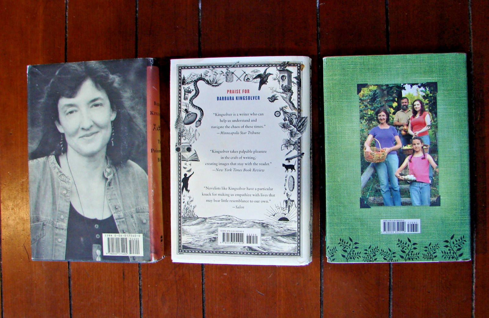 3 HC Barbara Kingsolver all 1st Ed Demon Copperhead – Poisonwood Bible + SIGNED