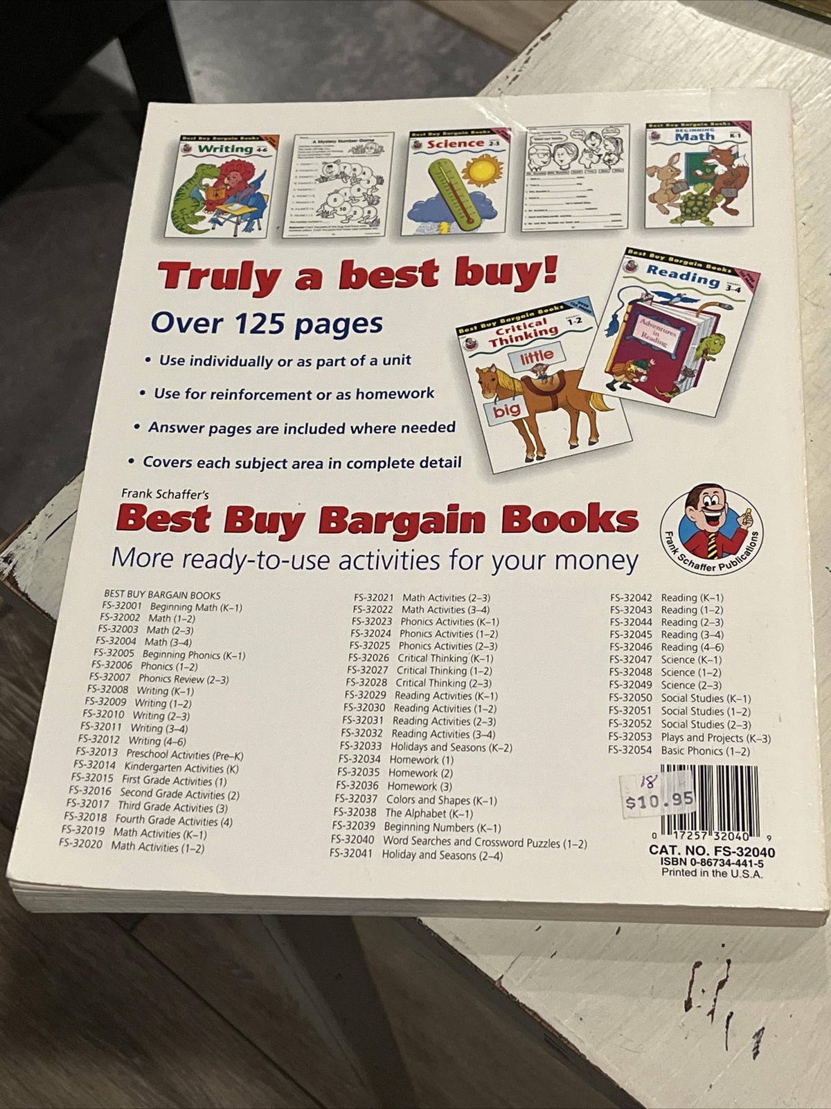Word Searches & Crossword Puzzles Grades 1-2 125+ Pages Frank Schaeffer ￼pub.