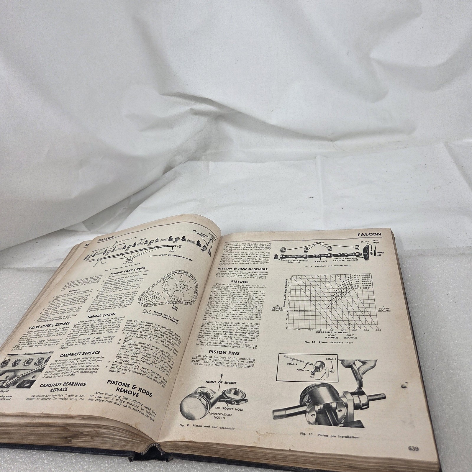 Vintage 1960 Motor’s Auto Repair Manual 23rd Edition Hardcover Car Repair Guide