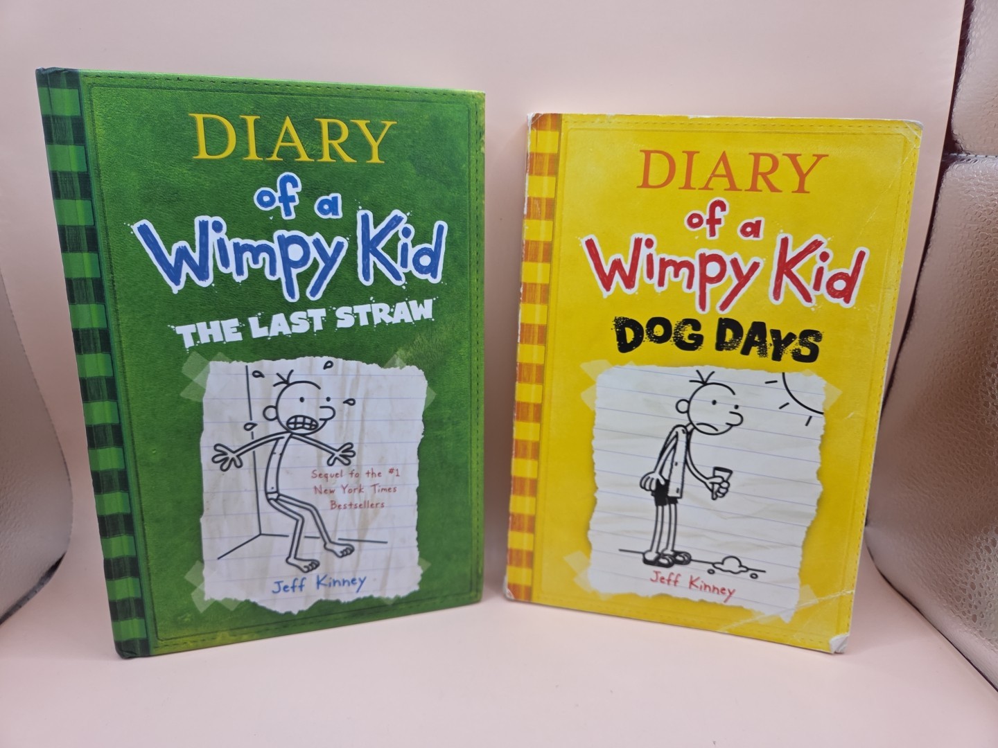 Lot of 10 Diary of a Wimpy Kid Series 9 Hardcovers & 1 PB by Jeff Kinney