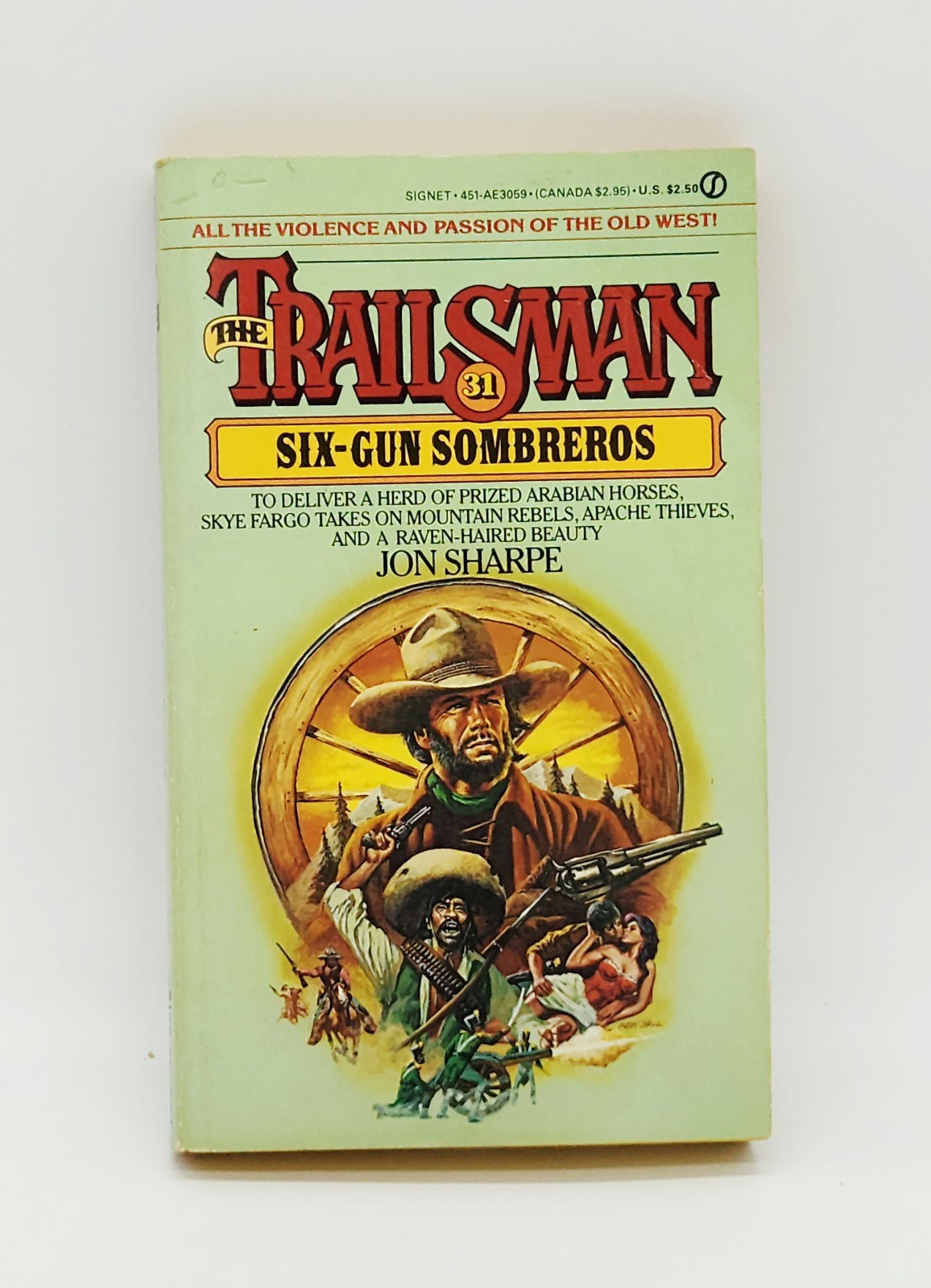 Jon Sharpe lot of 13 different Western paperback books from The Trailsman Series