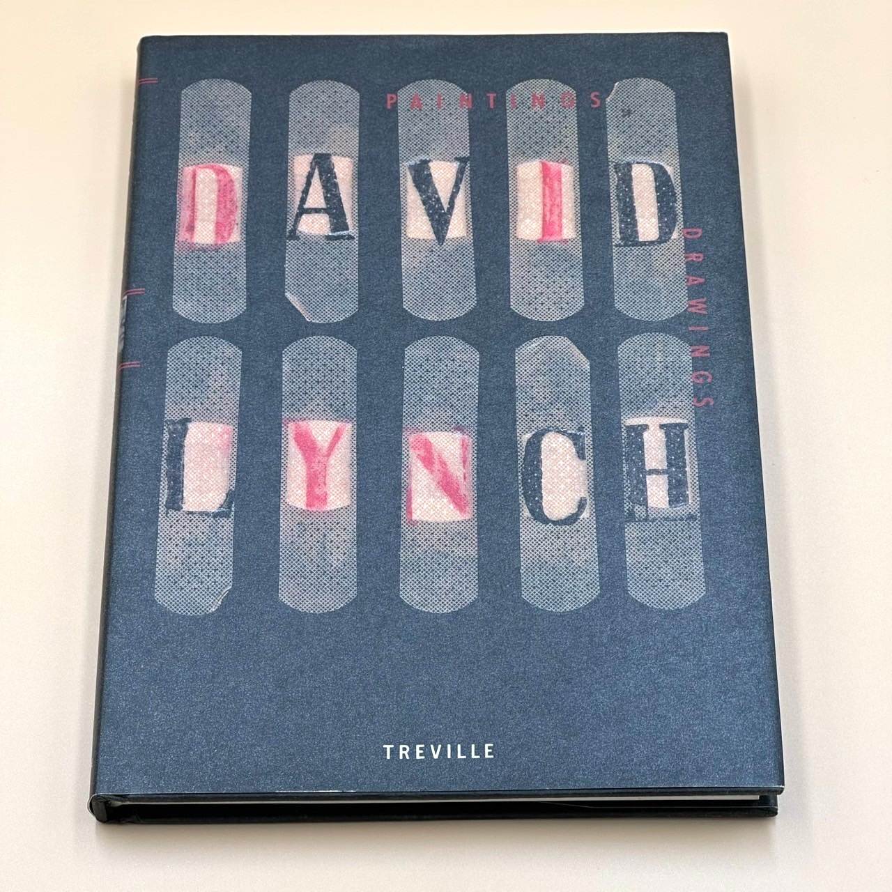 David Lynch Signed Art Book Paintings Drawings Treville 1991 Japan Fingerprint