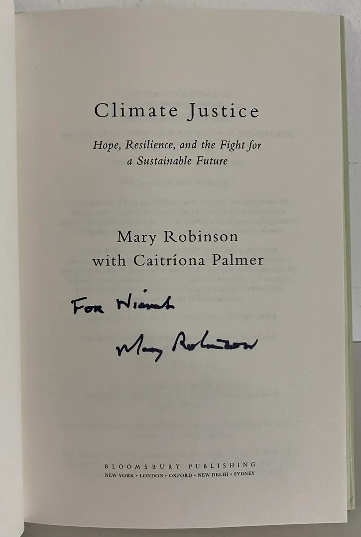 Cimate Justice: Hope, Resilience, and the Fight for a Sustainable Future [Sign..