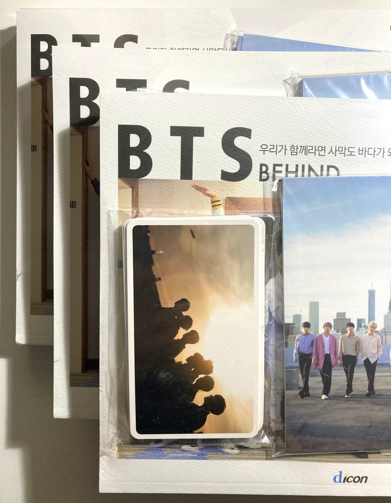 BRAND NEW Dicon x BTS Book 220-Pages + 15 Photo & 10 Post Cards Factory Sealed