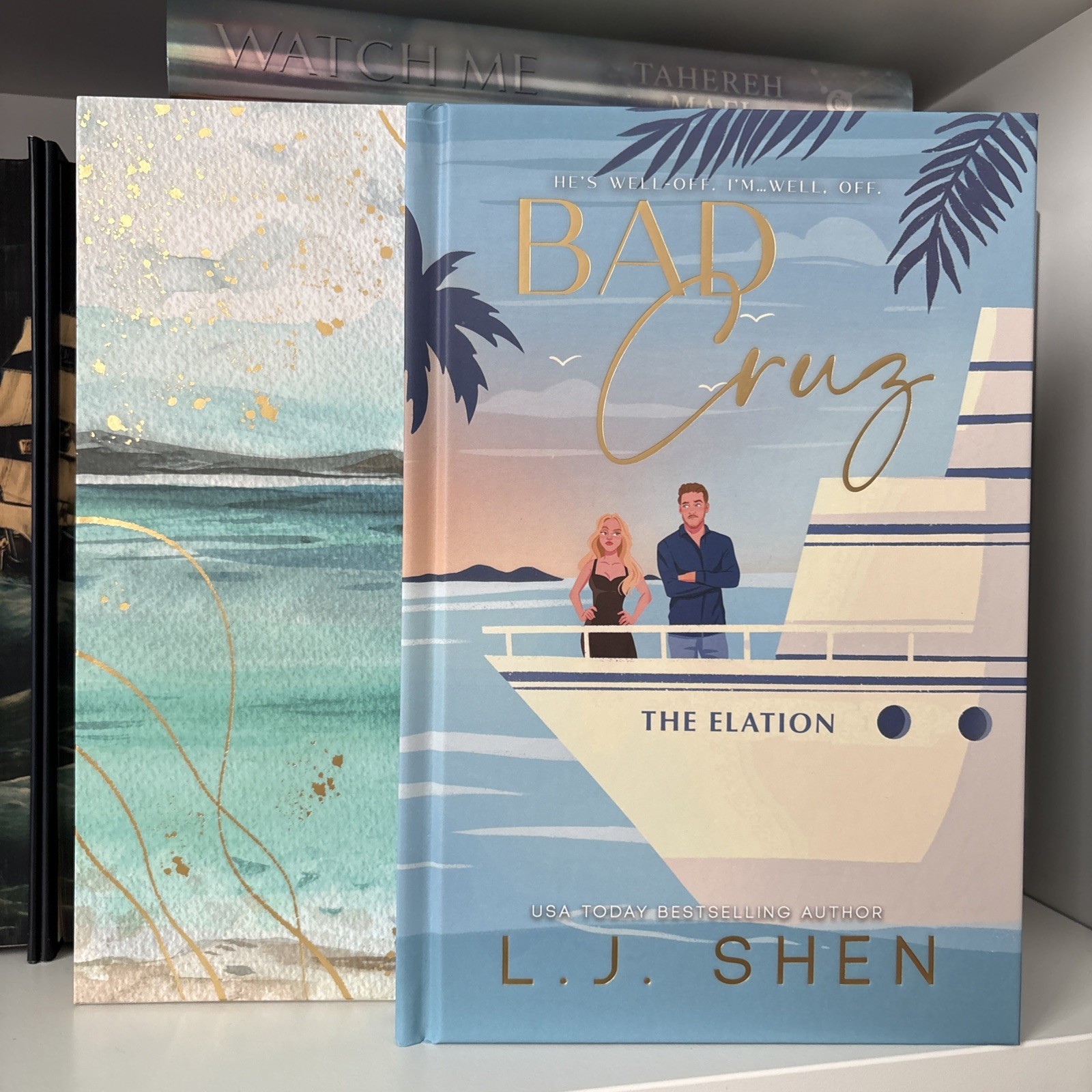 Bad Cruz by L. J. Shen Eternal Embers Exclusive Edition Hardcover with Slipcase