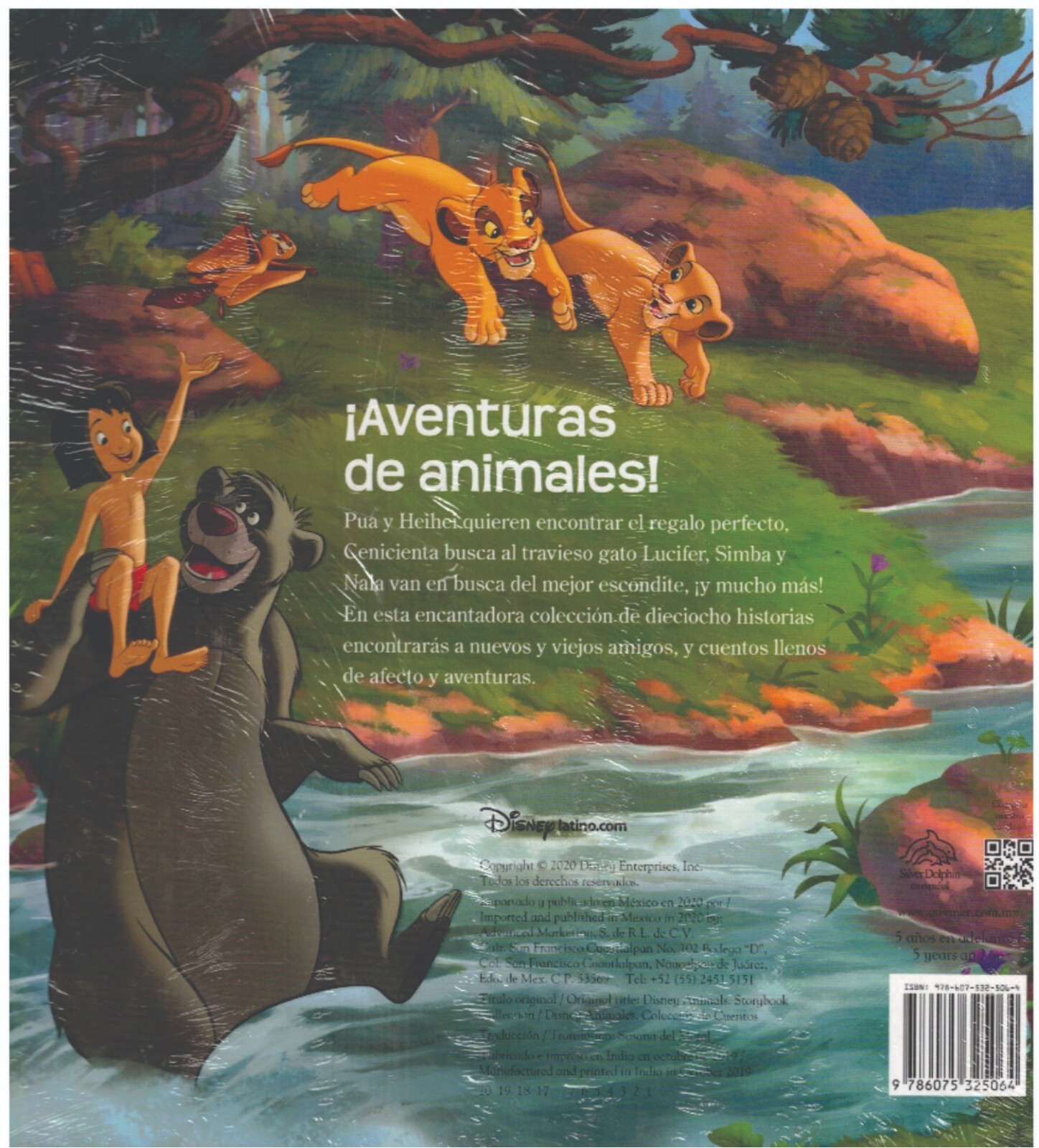LIBRO „COLECCIÓN DE CUENTOS DISNEY ANIMALES“ EN ESPAÑOL