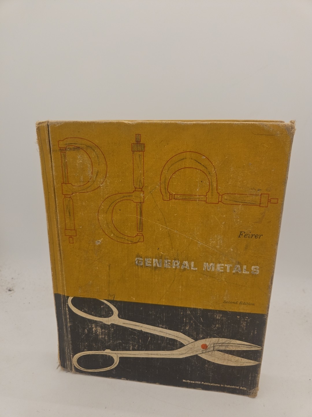 General Metals Hardcover by John Feirer Library Ed Good Condition H4