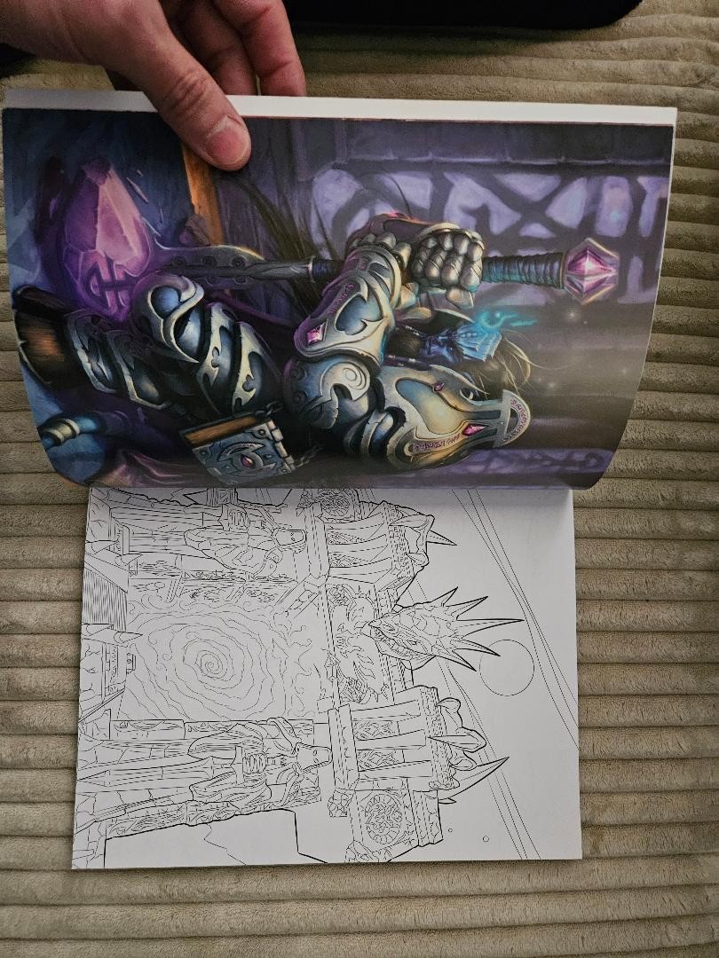 World of Warcraft : An Adult Coloring Book by Blizzard Entertainment (New)
