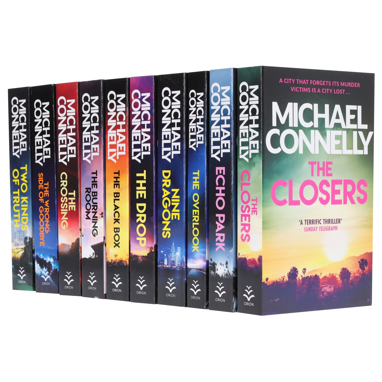 Harry Bosch Series (Book 11-20) 10 Books Collection Set – Fiction – Paperback