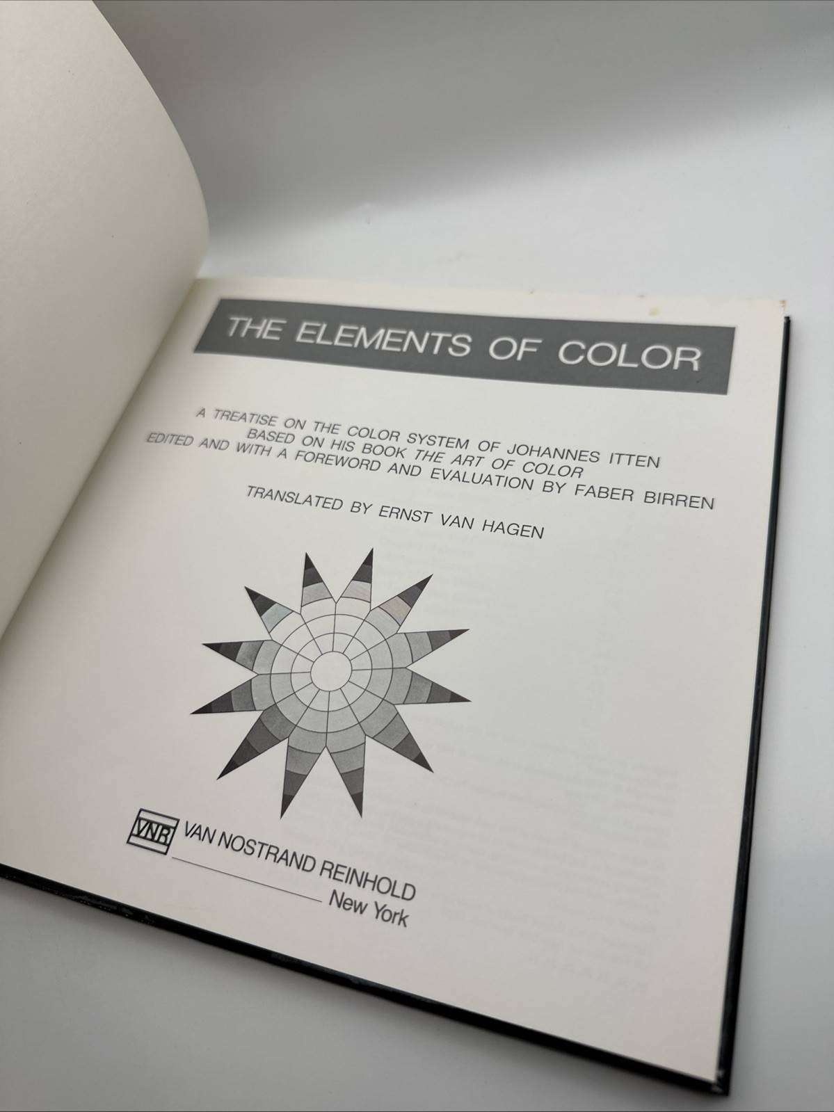 The Elements of Color by Johannes Itten (1970, Hardcover) FREE SHIPPING!