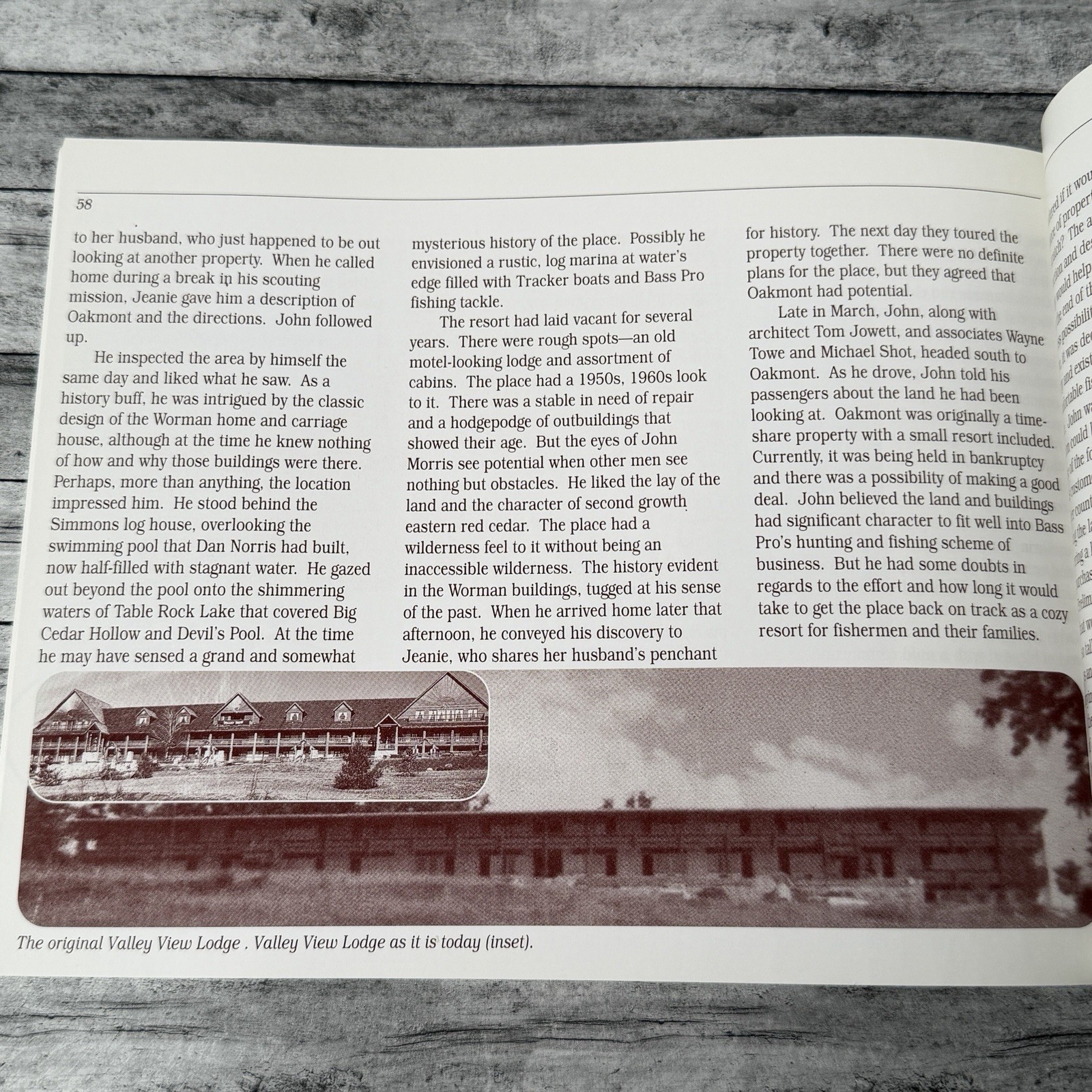 Devil’s Pool A History of Big Cedar Lodge Ozarks Ridgedale Missouri 1995