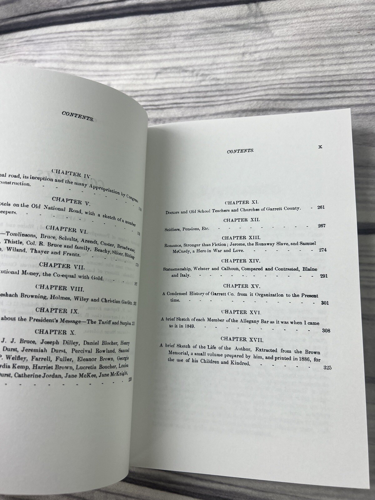 Brown’s Miscellaneous Writings, 1880 to 1895 by Jacob Brown Garrett Co Maryland